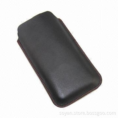 PU Leather Phone Pocket for Apple's iPhone 5/5S/5C, Various Grains for Your Selection